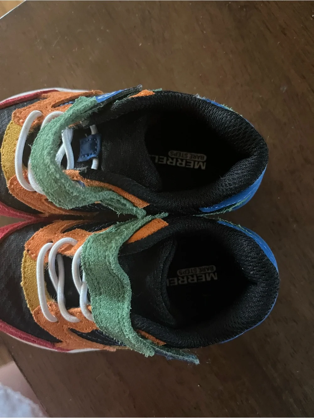 Kids Merrell Suede & Mesh sneaker toddler size 7
